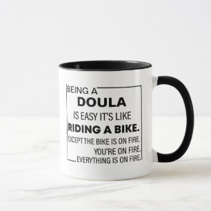 Mug Être Doula est facile, Doula Custom Cadeau Doula
