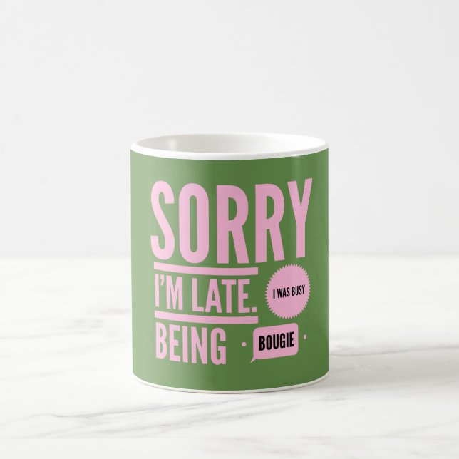 Mug Être en retard bougie - AKA (Centre)