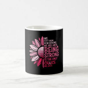 Mug Être forte Sensibilisation au cancer du sein Tourn