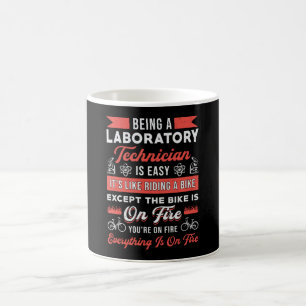 Mug Être Technicien De Laboratoire Science Lab Tech