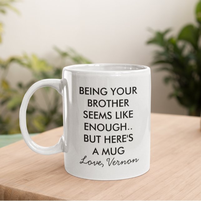 Mug Être ton frère (Créateur téléchargé)