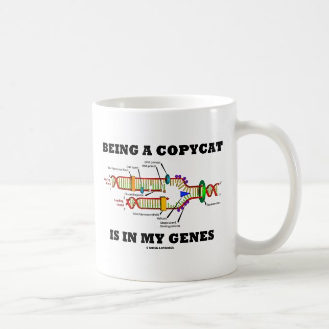 Mug Être Un Copycat Est Dans Mes Gènes (Réplication D' (Droite)