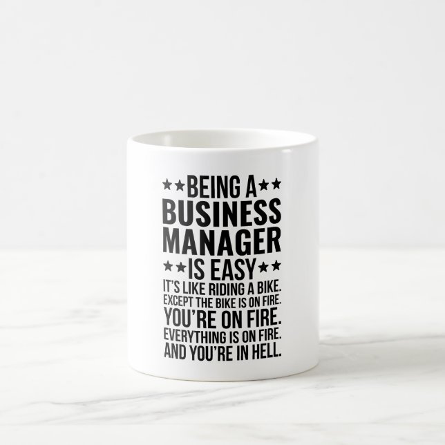 Mug Être un directeur d'entreprise est facile C'est co (Centre)
