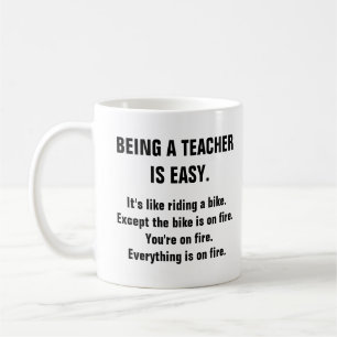 Mug Être Un Enseignant Est Une Éducation Amusante Fa