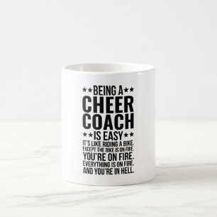Mug Être un entraîneur est facile C'est comme rouler