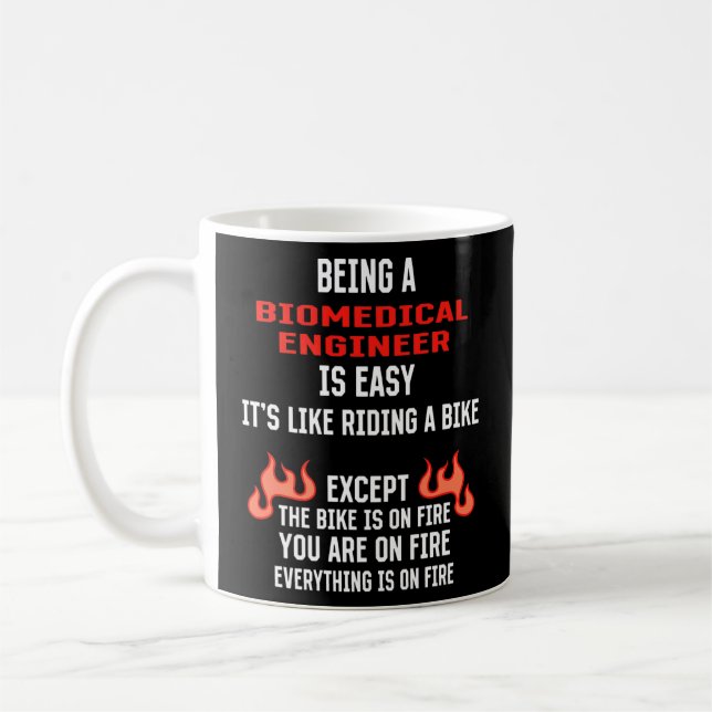 Mug Être un ingénieur biomédical est une ingénierie fa (Gauche)