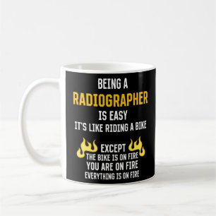 Mug Être un radiographe est un technicien en radiologi