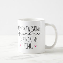 Mug Être une grand-mère géniale est un peu mon truc