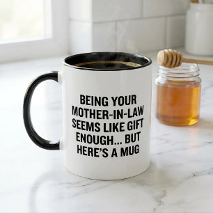 Mug Être votre belle-mère semble être un cadeau suffis
