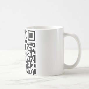 Mug Étreignez un code du geek QR