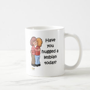 Mug Étreignez une lesbienne