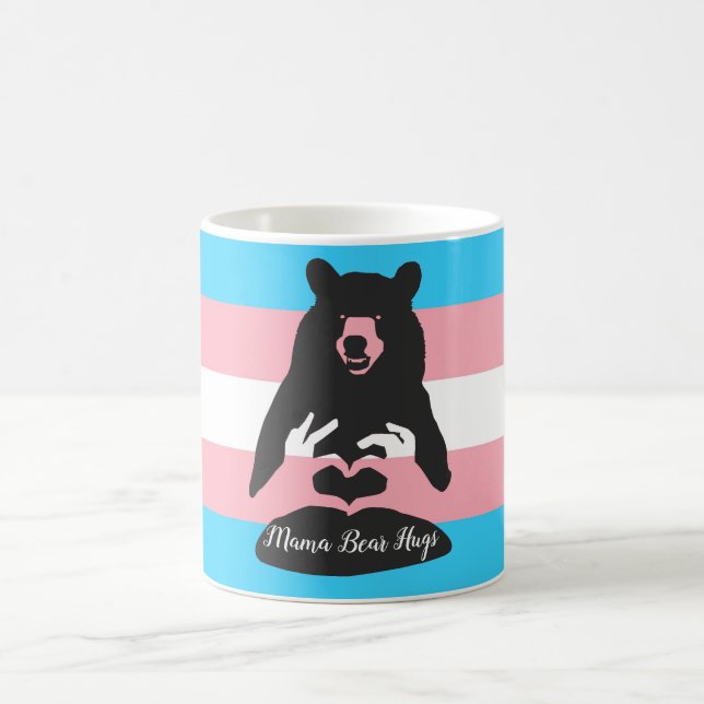Mug Étreintes d'ours de maman (transport) (Centre)
