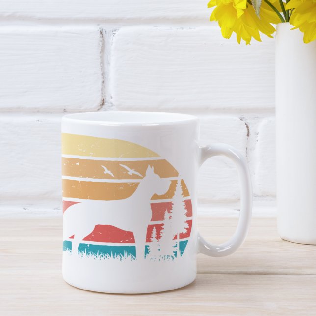 Mug Étudiant d'Amoureux des chiens grand Danois avec s (Créateur téléchargé)
