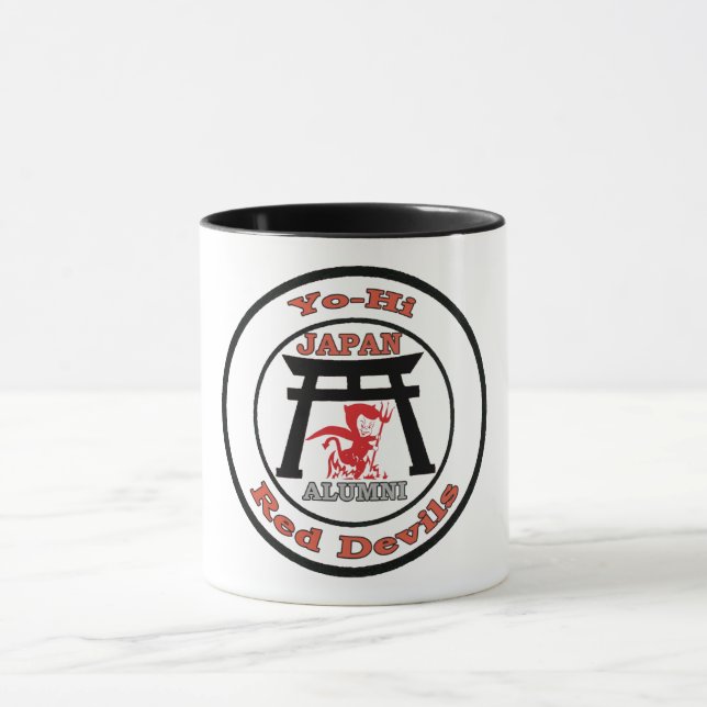 Mug Étudiant du lycée Yo-Hi Red Devils au Japon (Centre)