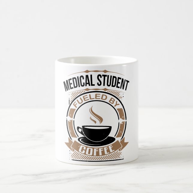 Mug Étudiant en médecine rempli de combustible par le (Centre)