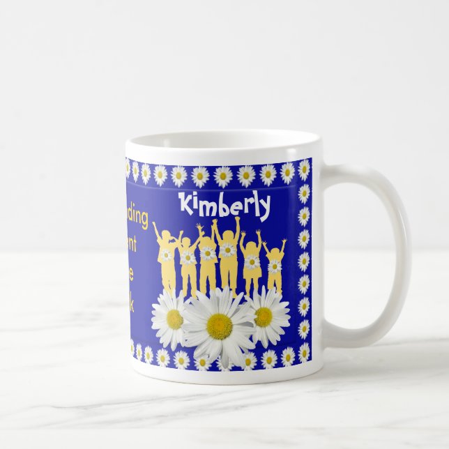 Mug Étudiant exceptionnel - la marguerite fleurit (Droite)