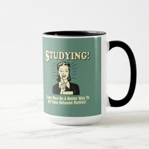 Mug Étudier : Tuer le temps