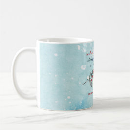 Mug Eucalyptus Cardinals Aquarelle Memorial Noël
