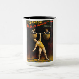 Mug Eugen Sandow L'Haltérophile Vaudeville de Sandow