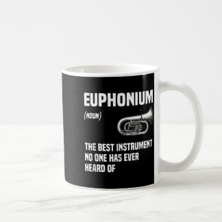 Mug Euphonium Instrument à Vent en Cuivre Fanfare Œuvr