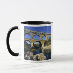Mug Europe, France, Pont du Gard. Pont du Gard,