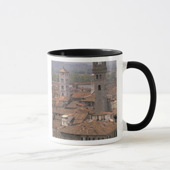 Mug Europe, Italie, Toscane, Lucques, Panorama de la v (Droite)