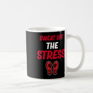 Mug Évacuez le stress drôle kickboxing arts martiaux
