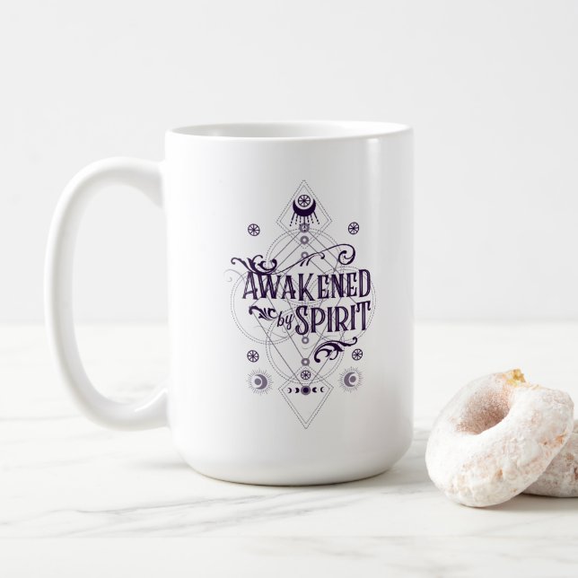 Mug Éveillé par l'esprit (Sleigh Riders livre Three) (Avec donut)