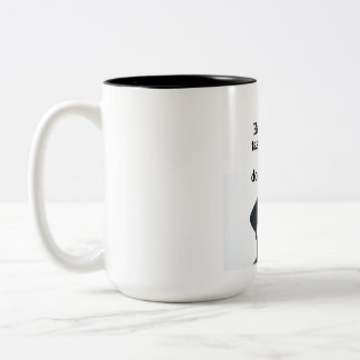 Mug Everything Tastes Better With Dog Hair On It Zweifarbige Tasse