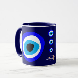 Mug Evil Eye Talisman & arabe Amulet /turc, grec