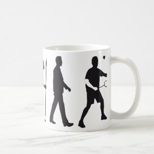 Mug évolution badminton