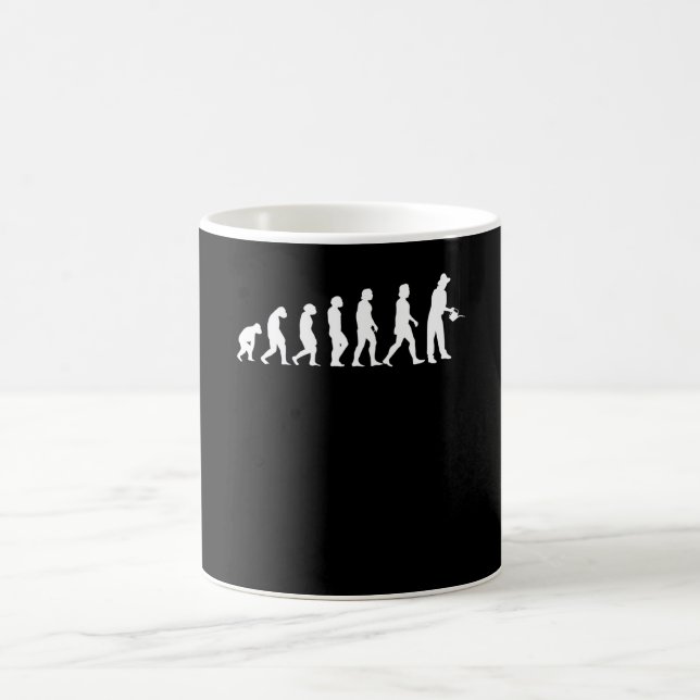Mug Évolution de jardinier (Centre)