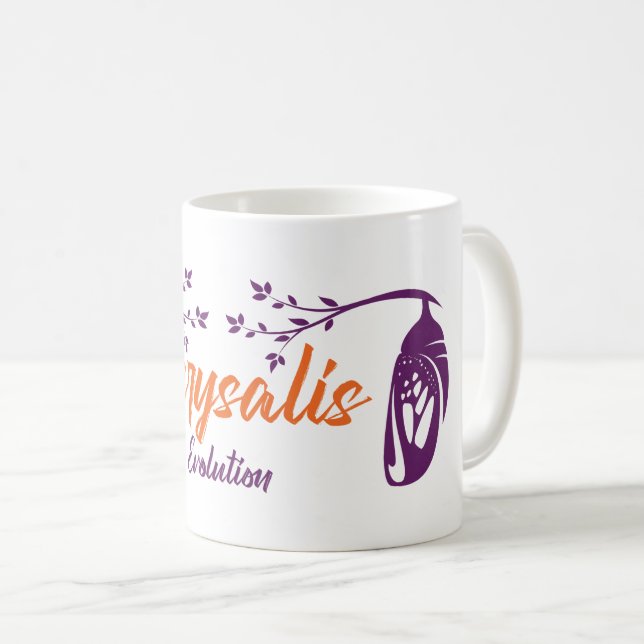 Mug Évolution de la Chrysalide Classique (Devant droit)