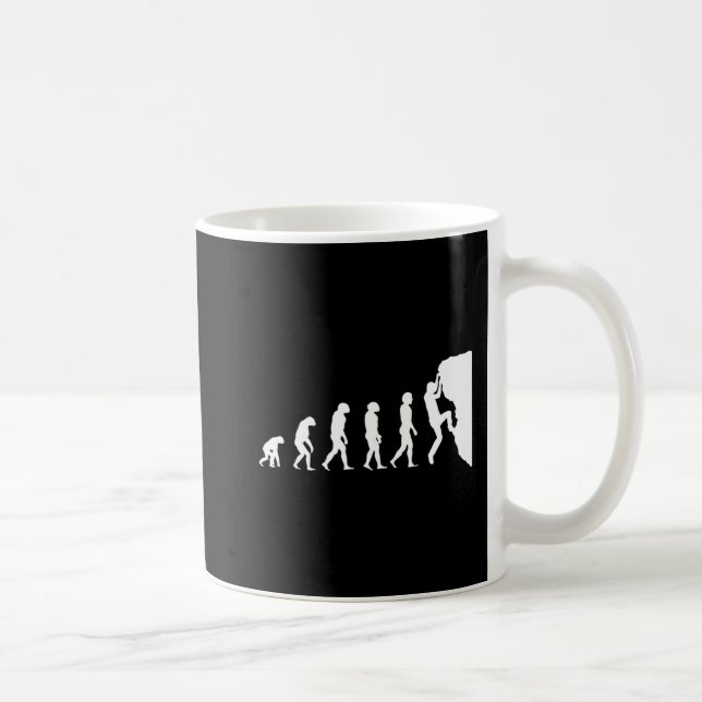 Mug Évolution de l'Escalade (Droite)
