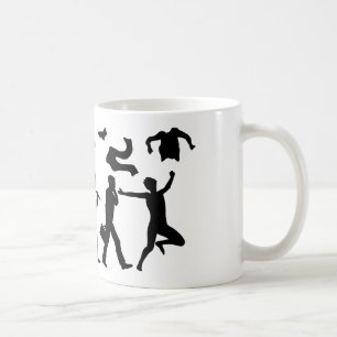 Mug Évolution De L'Homme Libéré (Homme Naturiste)