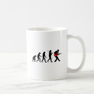 Mug Évolution du joueur guitare