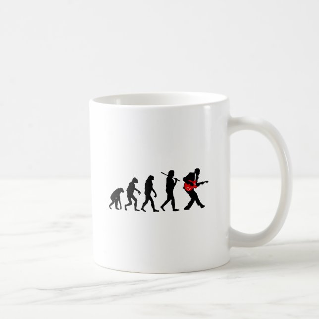 Mug Évolution du joueur guitare (Droite)