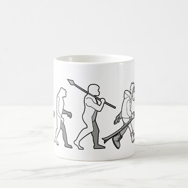 Mug Évolution du pensionnaire de neige (Centre)
