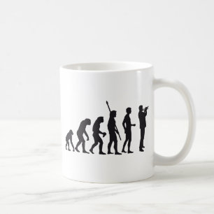 Mug evolution evolution plaqué