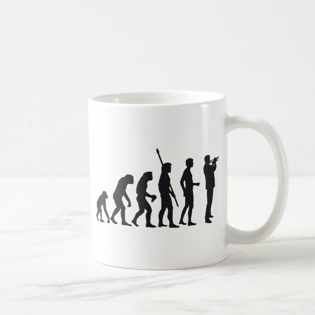 Mug evolution evolution plaqué (Droite)