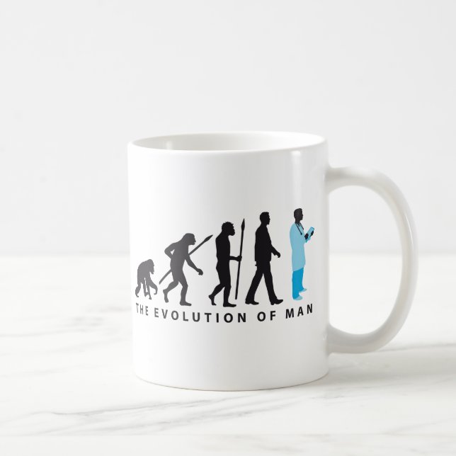 Mug evolution of doctor of medicine physician (Droite)