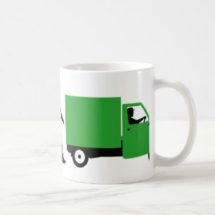 Mug Evolution of man Piaggio Singe mini transporteur