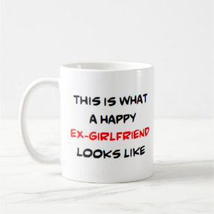 Mug ex-petite amie heureuse