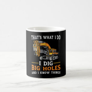 Mug Excavateur I creuser de gros trous de construction