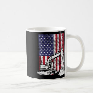 Mug Excavateur Quatrième Garçons 4 juillet Enfants Jeu