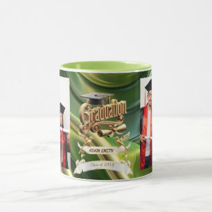 Mug "Excellence Émeraude : Or & Vert Édition 2026"