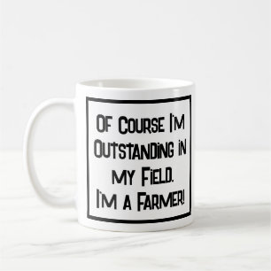 Mug Exceptionnel dans mon champ. Agriculteur