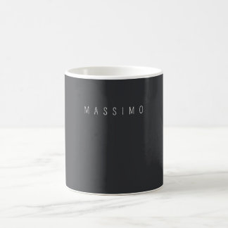 Mug Exclusive Personal Classical Black White Own Name