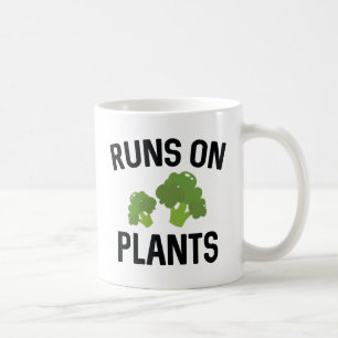 Mug Exécute Sur Plante