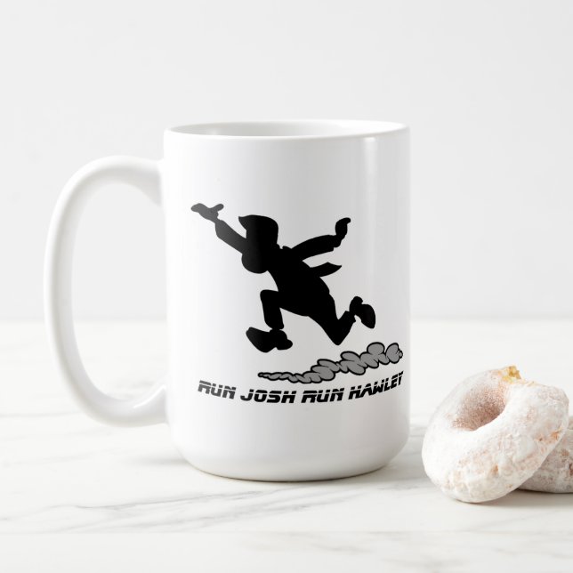 Mug Exécuter Josh Run Hawley V1 (Avec donut)